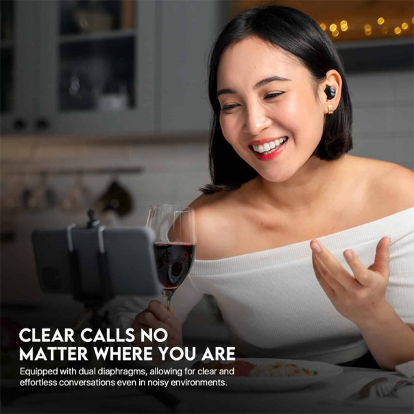 Bluetooth slušalice Fantech Wave 14 crne - G214900