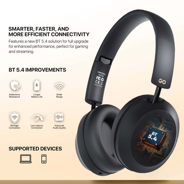 Bluetooth slušalice Fantech WHG02S Go Air crne - G220822