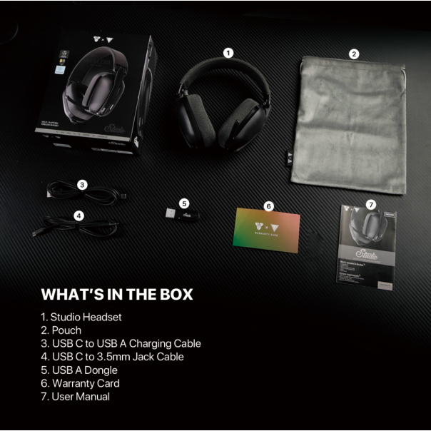 Bluetooth slušalice Fantech WHG03 Studio crne - 216767