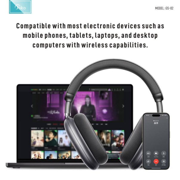 Bluetooth Slušalice KONFULON Joko GS02 sive - 617059