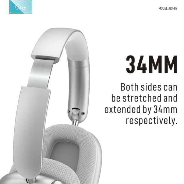 Bluetooth Slušalice KONFULON Joko GS02 sive - 617059