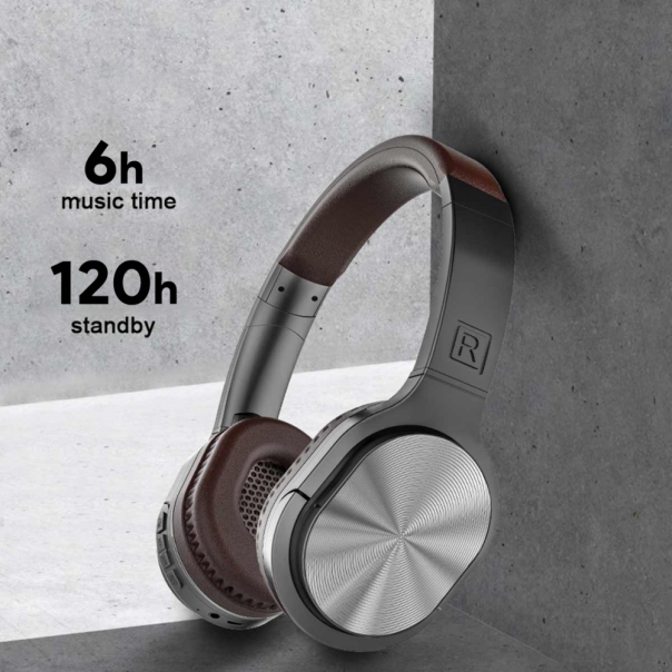 Bluetooth slusalice Lelisu LS-202 zlatne - 216675