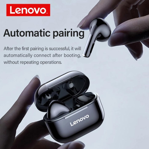 Bluetooth slušalice Lenovo LivePods LP40 crne - 057902