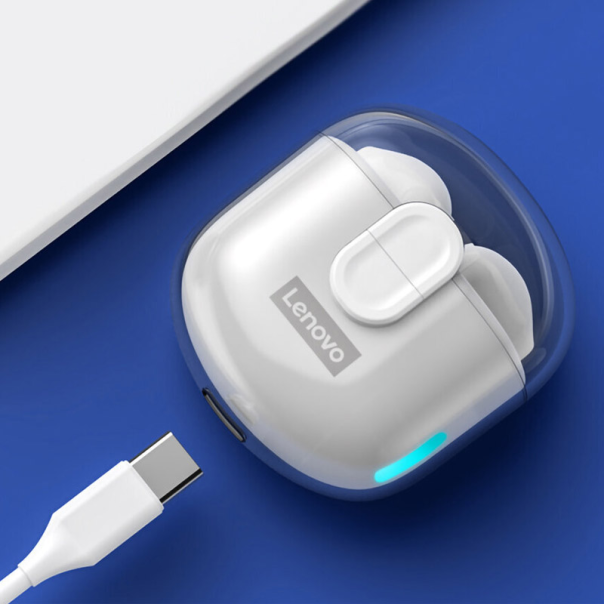 Bluetooth slušalice Lenovo LivePods LP12 bele - 600669