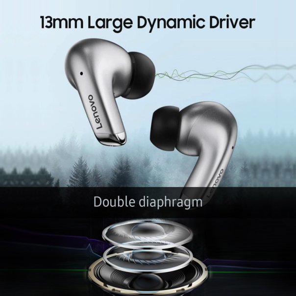 Bluetooth slušalice Lenovo thinkplus Livepods LP5 bele - 600251