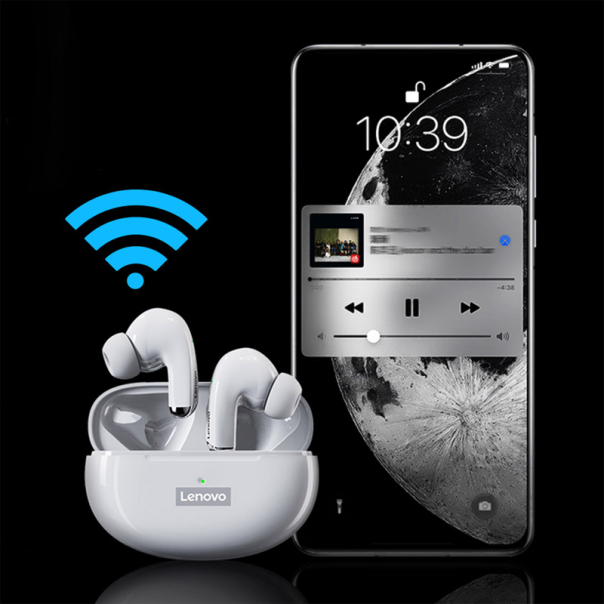 Bluetooth slušalice Lenovo thinkplus Livepods LP5 bele - 600251