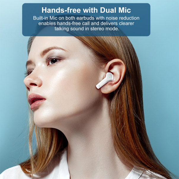 Bluetooth slušalice Lenovo thinkplus Earbuds XT95 Pro bele - 600680