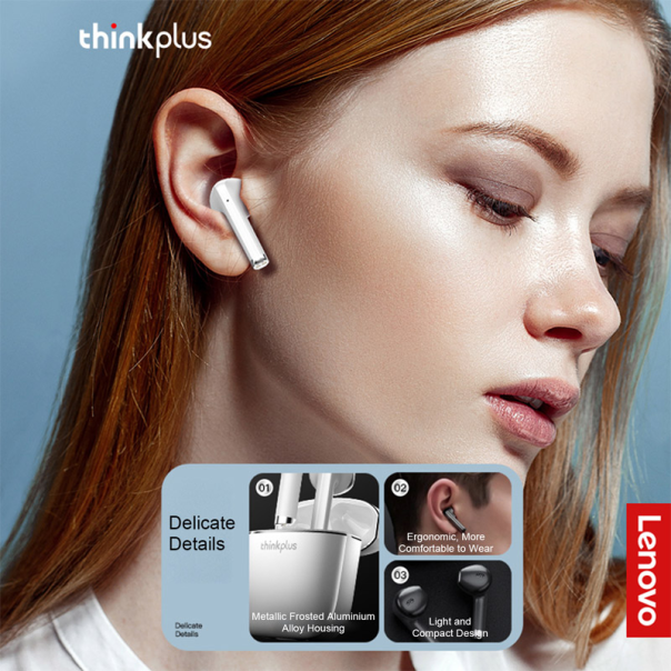 Bluetooth slušalice Lenovo thinkplus LivePods XT99 bele - 600672
