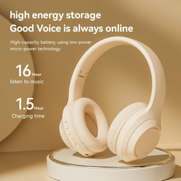 Bluetooth slušalice M6 bele - 617520