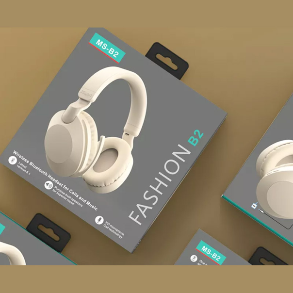 Bluetooth slušalice MS-B2 sa mikrofonom crne - 056987