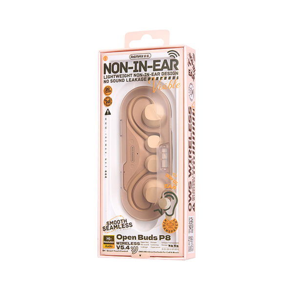 Bluetooth slušalice REMAX OWS OpenBuds P8 krem - 221106