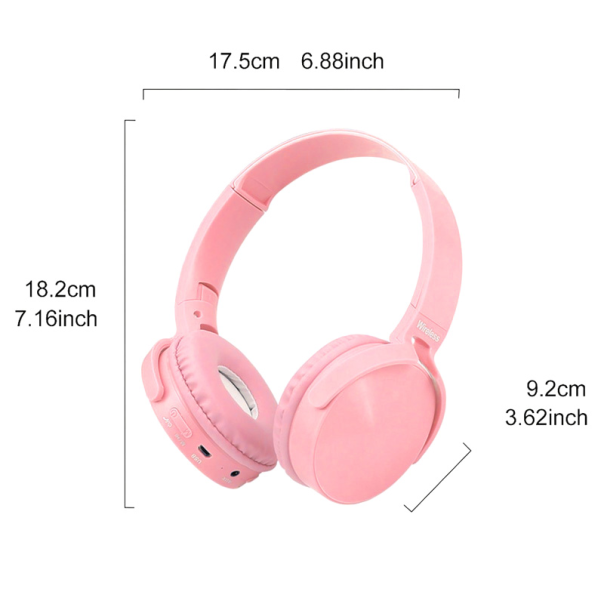 Bluetooth slusalice Sodo MZ-650 roze - 210363