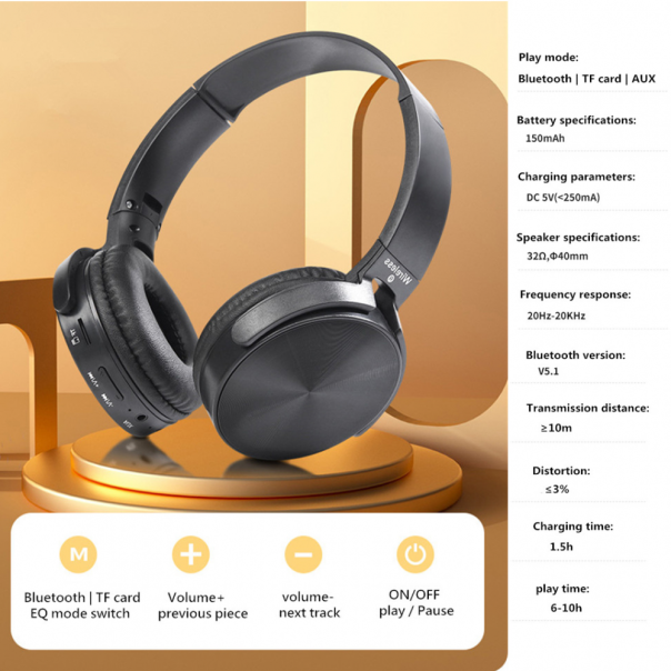 Bluetooth slusalice Sodo MZ-650 bele - 210365