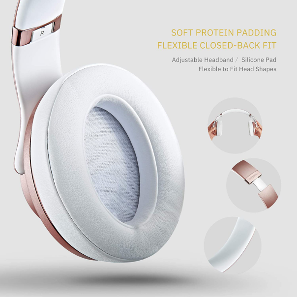 Bluetooth slusalice DOQAUS VOUGE 5 roze - 207841