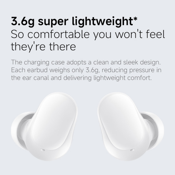 XIAOMI Bluetooth slušalice Redmi Buds 6 Play, bela - BTM148165