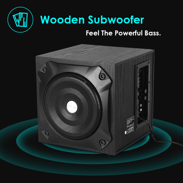 Bluetooth Soundbar JWD E-5005T crni - 214016