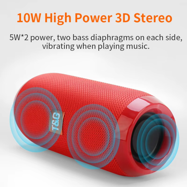 Bluetooth zvucnik TG-117 crni - 219655