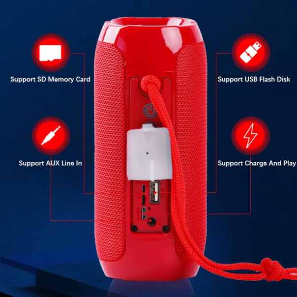 Bluetooth zvucnik TG-117 crni - 219655