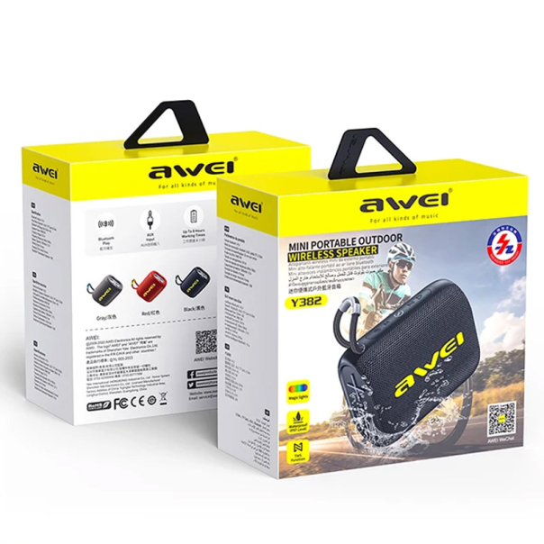 Bluetooth zvučnik Awei Y382 crni - 607756