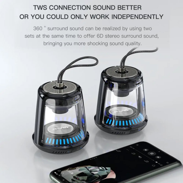 Bluetooth zvučnik Awei Y666 crni - 607758