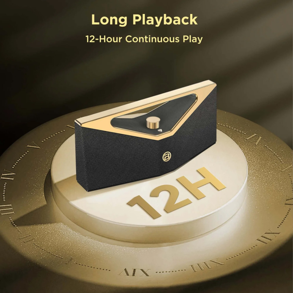 Bluetooth zvučnik BUGANi Brief Pro BS12303 crno-zlatni - 222418