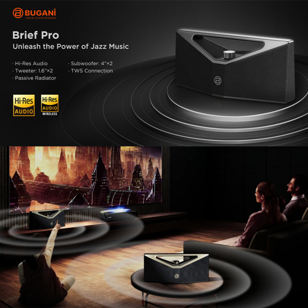 Bluetooth zvučnik BUGANi Brief Pro BS12303 plavi - 222419