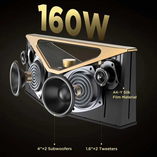 Bluetooth zvučnik BUGANi Brief Pro BS12303 plavi - 222419