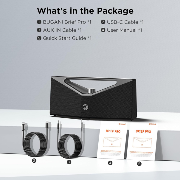 Bluetooth zvučnik BUGANi Brief Pro BS12303 plavi - 222419