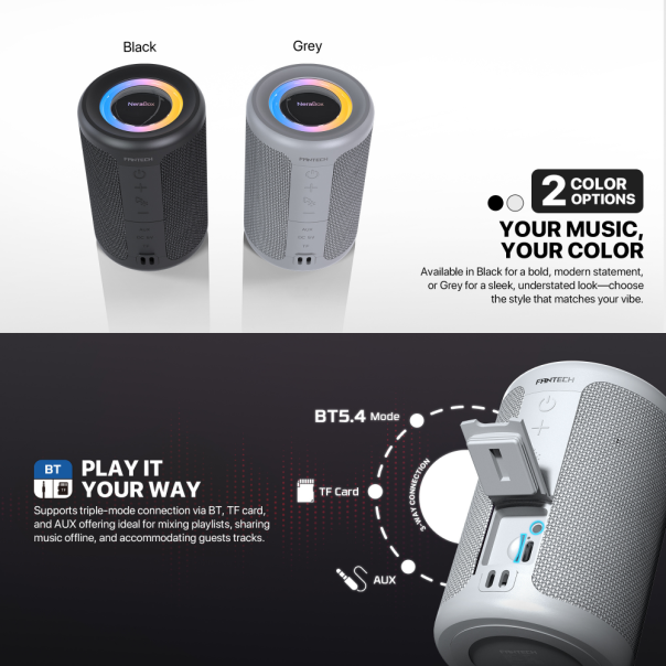 Bluetooth zvučnik Fantech BS154 NeraBox crni - 224128