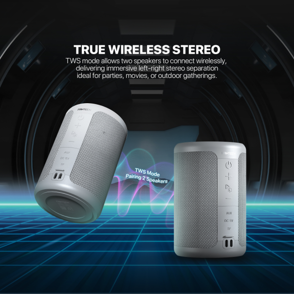 Bluetooth zvučnik Fantech BS154 NeraBox sivi - 224129