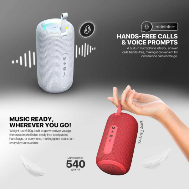 Bluetooth zvučnik Fantech BS158 NeraBox sivi - 224138