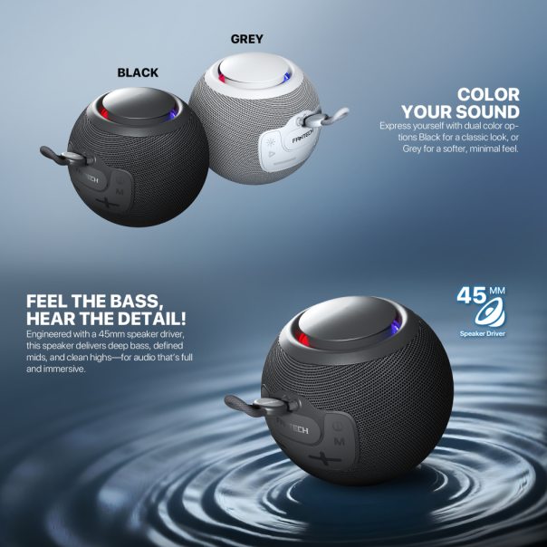 Bluetooth zvučnik Fantech BS161 NeraBox sivi - 224147