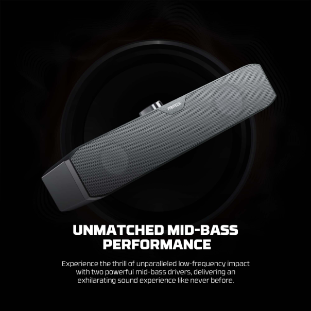 Laptop zvucnik Fantech GS206 GROOVE BAR LITE crni - 218383