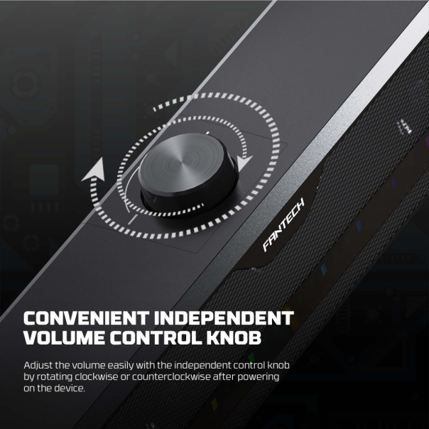 Bluetooth zvucnik Fantech GS303 GROOVE BAR crni - 218384