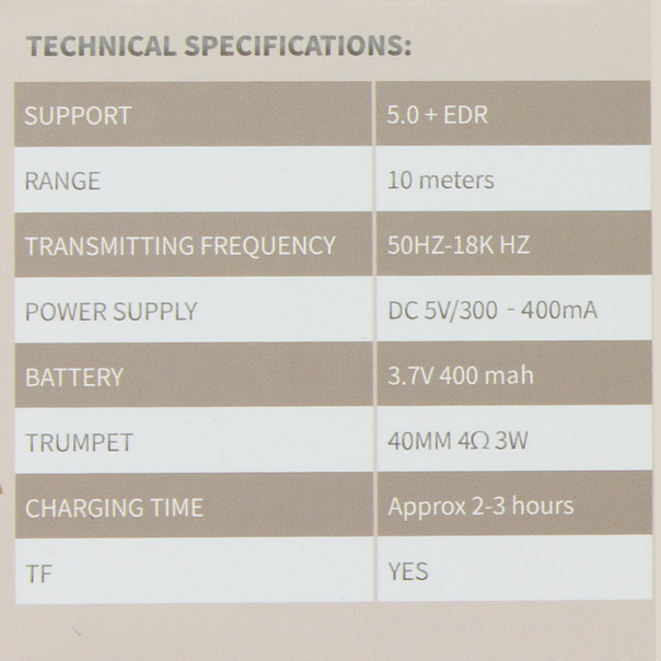 Bluetooth zvucnik HM11 crni - 201711