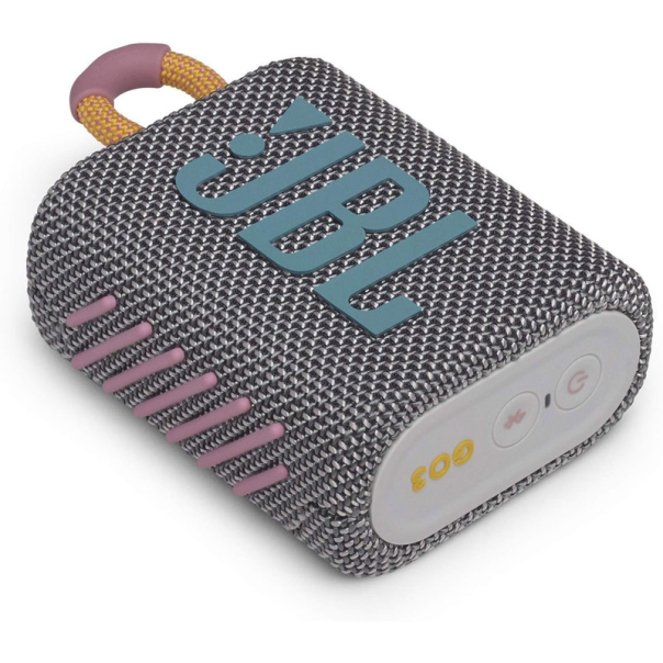 Bluetooth zvučnik JBL GO3 vodootporan sivi - 613161