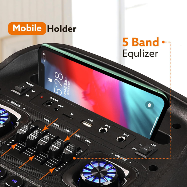 Bluetooth zvucnik JWD DR-1028 RGB - 216774