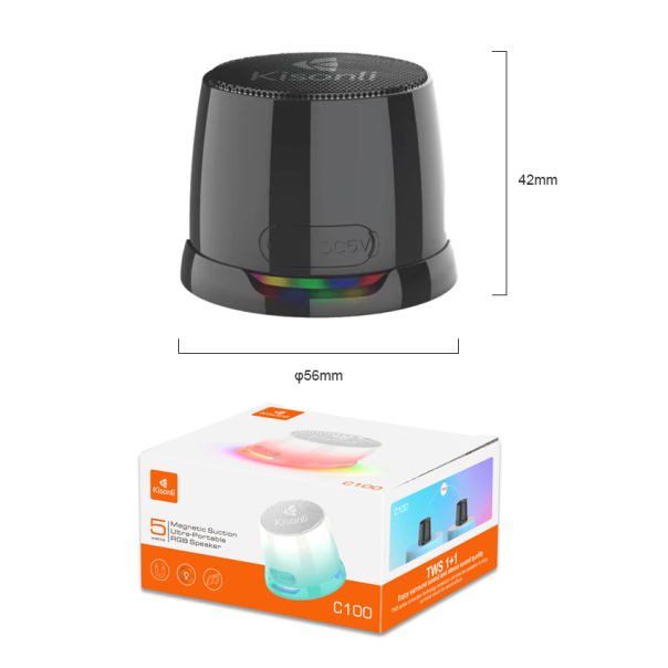 Bluetooth zvučnik Kisonli C100 roze - 223082