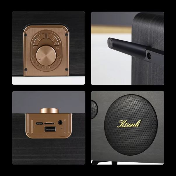 Bluetooth zvučnik Kisonli G103 crni - 221097