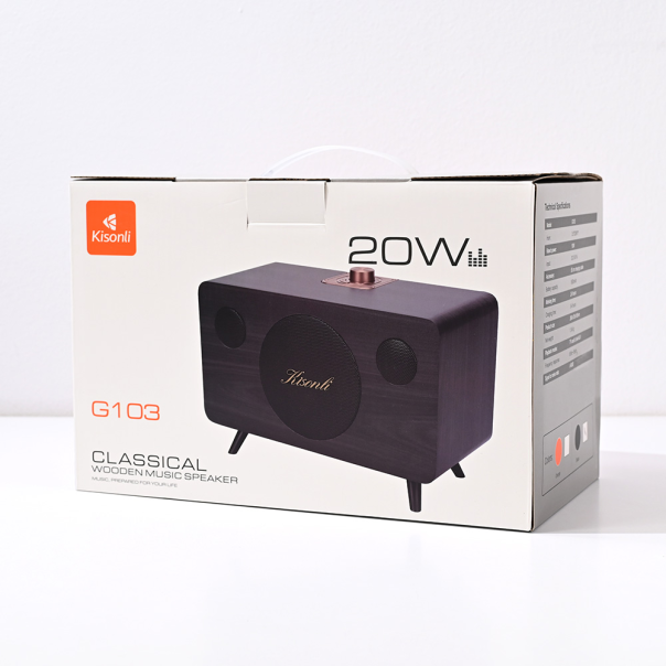 Bluetooth zvučnik Kisonli G103 crni - 221097