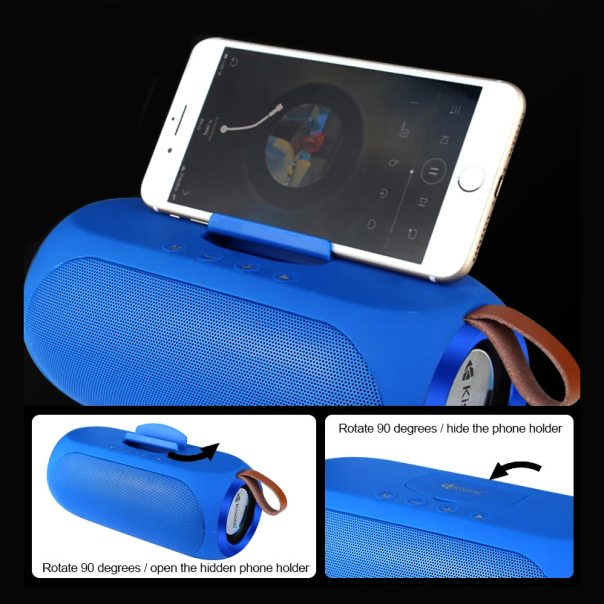 Bluetooth zvučnik Kisonli Q9S crni - 221099