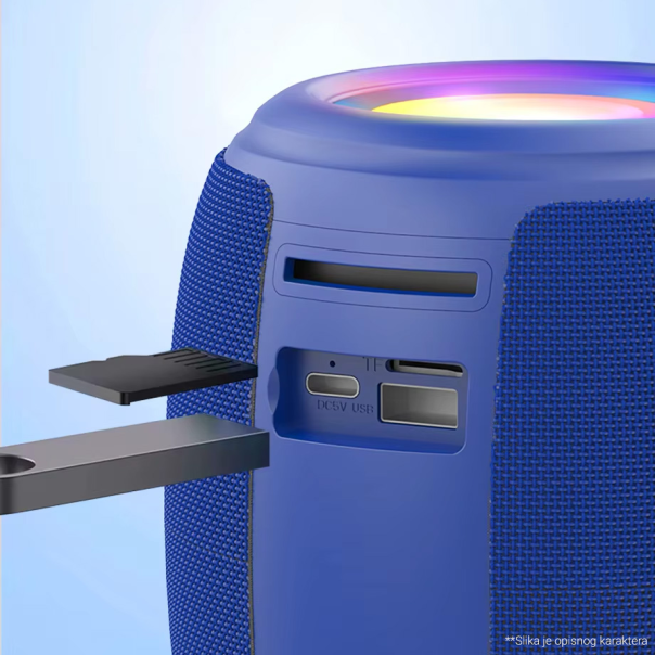 Bluetooth zvucnik LC-03 5W crni - 218199