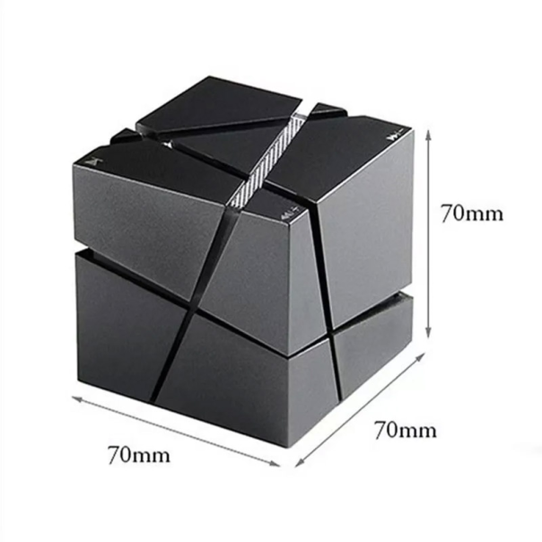 Bluetooth zvučnik LED Magic Cube minI crni - 605938