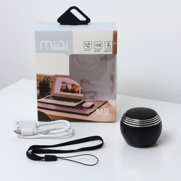 Bluetooth zvucnik M9 crni - 205286-1