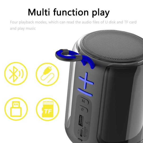 Bluetooth zvučnik NBY8898 plavi - 604334