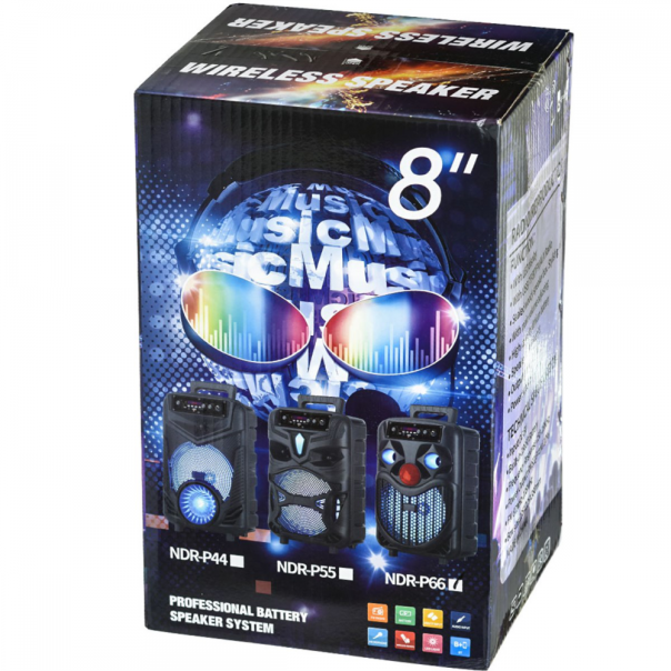 Bluetooth zvucnik NDR-P66 - 207826