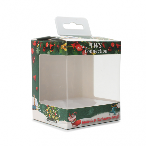 Bluetooth zvucnik novogodisnji ukras zlatni - 87816