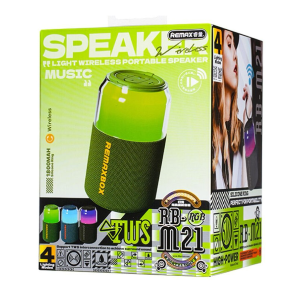 Bluetooth zvučnik REMAX RB-M21 crni - 618022