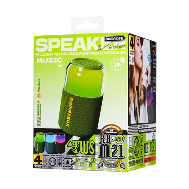 Bluetooth zvučnik REMAX RB-M21 crni - 223870