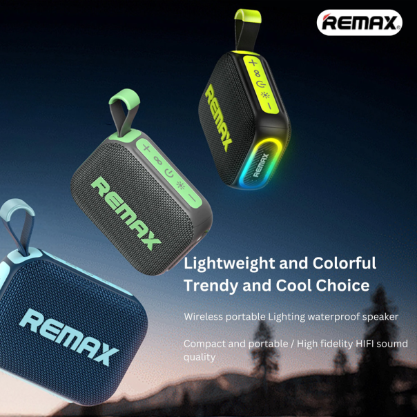 Bluetooth zvučnik REMAX RB-M7 10W vodootporan zeleni - 221835